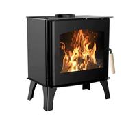 Sannover Stufa a legna 11,8 kW tronco 52 cm Nero Legno