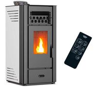 SANNOVER - Stufa A Pellet Ad Aria Anita Da 10 Sannover Bianco