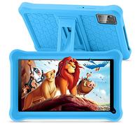 SANNUO Tablet bambini 7 pollici Android 13, 8GB RAM+64GB ROM(128 GB Espandibile), Controllo Parentale, Display IPS, Doppia fotocamera, WiFi, App Pre-installed, Tablet Educativo con Custodia (Blu)