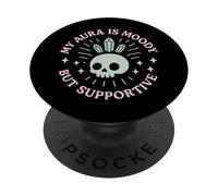 Sano Goth Energia Softcore Salute Mentale Carino ma Inquietante PopSockets PopGrip Adesivo