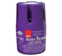 Sano Purple Water Wc - Deodorante per WC e tablet, confezione da 1 pezzo