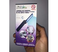 Sano3Med-UVC Lampada UVC Germicida Portatile | Sterilizzatore UV per proteggersi sempre e ovunque da virus, germi e batteri | Efficace fino al 99,97% | Elegante, resistente e 10 volte più Potente