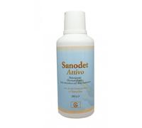 Sanodet Attivo Shampoo Doccia Detergente Viso Corpo e Capelli 500 ml
