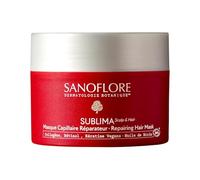 Sanoflore SUBLIMA Maschera per capelli riparatore - Collagene, Retinolo e Cheratina Vegani, Olio di Ricino Biologico - Ripara la Fibra (90%), Districa istantanea (100%) - 200 ml