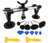 SANON Kit Riparazione Ammaccature Auto, Ventosa Carrozzeria, Kit di Riparazione Fai da Te con estrattore Ponte, Tirabolli per Carrozzeria, per Rimuovere Ammaccature e Grandine