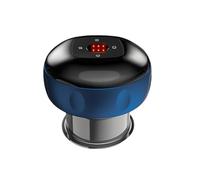 SANON Massaggiatore elettrico 3 in 1 per terapia di coppettazione, strumento per massaggio Gua Sha per ridurre la cellulite, blu