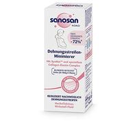sanosan Minimizzatore per smagliature, clinicamente testato, 1 x 75 ml | Riduce le smagliature dopo la gravidanza, crema senza olio di paraffina, coloranti, siliconi