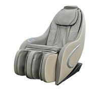 Sanotechnik® Poltrona massaggiante Luxury Grigio/Beige - Zero Gravity & 190° Stretch 5 modalità di massaggio incluso shiatsu, massaggio airbag gambe e Bluetooth - Art. n. MA2603