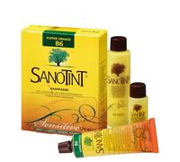 Sanotint - Colore per capelli sensitive n. 86 "rame arancione" - 1 x 125 ml - colore per capelli naturale con preziosi principi attivi vegetali