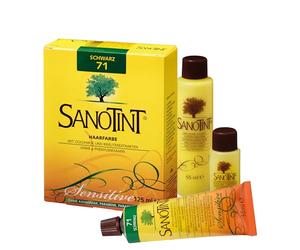 SANOTINT® Light - Tintura per capelli sensibili, n. 71, nero, 125 ml