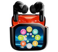 SANOTO Cuffie a conduzione ossea Bluetooth 5.0 cuffie aperte IPX7 impermeabili a conduzione ossea a prova di sudore cuffie sportive per corridori ciclismo fitness (Argento)