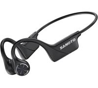 SANOTO Cuffie Conduzione Ossea Bluetooth Open Ear Cuffie Bluetooth Wireless Sport IPX5 Impermeabile e Antipolvere Conduzione Ossea Batteria Lunga Durata Running Fitness Cycling Auricolare