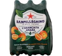 SANPELLEGRINO Bibite Gassate, L'ARANCIATA AMARA 1,25l x 6