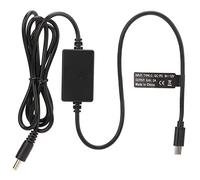 Sanpyl Cavo di alimentazione USB C a DC 8.4V, lunghezza 1.36m 9V 12V tipo C a DC 8.4V 2A cavo di alimentazione regolabile USB, 4.0x1.7mm interfaccia DC, per monitor fotocamera digitale luce di riempimento
