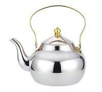 SANQIAHOME Teiera da 1,5 litri in acciaio inox con colino Uno stile moderno e minimalista