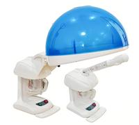 Sanqiao Vaporizzatore facciale 2 in 1 e vaporizzatore per capelli, vapore portatile da tavolo all'ozono per salone spa casa