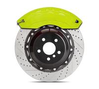 SANQIUTOU 4 Pezzi Copri Pinza Freno Auto per Mercedes Benz CLA Shooting Brake X117 I 2015-2019, Coperture per Pinza Freno Auto Alluminio Copertura per Ruota