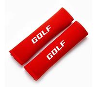 SANQIUTOU Auto Cintura di Sicurezza Protezione Copertura Copri per VW Golf MK2 MK4 MK3 MK5 MK7 MK8 MK6 Adulti e Bambini Interni Accessori, 2 Pezzi,Red