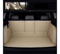 SANQIUTOU Auto Tappetino Bagagliaio per Dacia Jogger 2022-2024,Vasca Baule Protezione Auto Antiscivolo Impermeabile Baule Fodera Interni Accessori,Full Cover-Beige