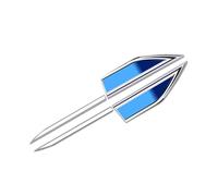 SANQIUTOU Emblema Adesivo, Decorativo Adesivi per Nissan Micra K14 2016-2024, Cofano Anteriore e Posteriore Stemma Insignia, Bagagliaio Cofano Decalcomanie Accessori,B