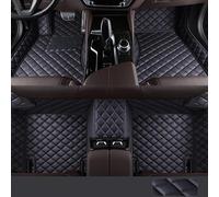 SANQIUTOU Tappetini Auto per Tutte Le Stagioni Antiscivolo Impermeabile Tappeto per Jeep Avenger 2023-2024, Tappeti in Pelle Personalizzati Accessori Auto,Black