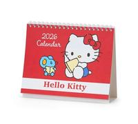 SANRIO 2026 Hello Kitty Calendario da scrivania in carta 622028 L 19,5 x P 6 ...