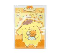 Sanrio 493881 - Set di lettere con pompon, confezione (circa): 16 x 0,8 x 22 cm (larghezza x profondità x altezza)