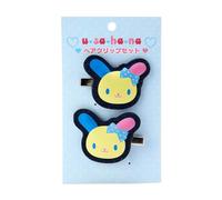 Sanrio 948870 Set di fermagli per capelli Usahana (nastro con personaggio Heisei)