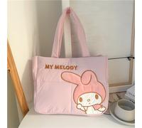 Sanrio Borsa a spalla con Hello Kitty, Kuromi e design, borsa a per donne