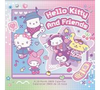 Sanrio - Calendario da parete 2026, motivo: Hello Kitty and Friends (francese bilingue)