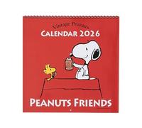 Sanrio Calendario da Parete Grande 2026 Snoopy Peanuts Friends Carta da Appen...