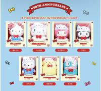 SANRIO CHARACTERS Hello Kitty 50th Anniversary Peluche Doll My Melody Kuromi