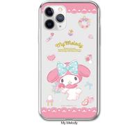 Sanrio Happiness Room Clear Jelly Case per Galaxy S22 S21 S20 S10 Ultra Plus Kor