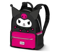 Hello Kitty Kuromi Face-Zainetto Heady, Lilla 25 x 29 cm, Capacità 8 L