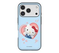Sanrio Heart Pop Card Door Case per iPhone 17 16 Pro Max Plus Air Korea made