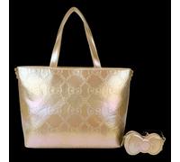 SANRIO - HELLO KITTY: 50TH ANNIVERSARY - TOTE BAG - METALLIC GOLD
