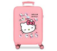 Hello Kitty Bows Trolley Abs 55 Cm 4 Ruote Rosa