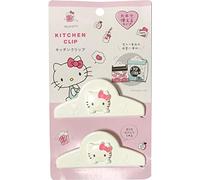Sanrio Hello Kitty, clip di chiusura in plastica per alimenti e snack, 25 x 3,9 cm, set da 2 pezzi