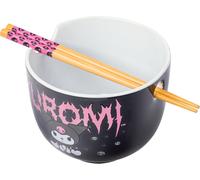 Sanrio Hello Kitty e Amici Kuromi Ceramica Ramen Pasta Riso Ciotola Con Chopst