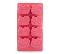 Sanrio Hello Kitty Hearts - Stampo per cubetti di ghiaccio in silicone, per 8 cubetti