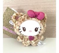 Sanrio Hello Kitty Leopard Design Gal Bear Peluche Bambola Giocattolo di...