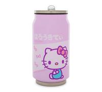 Sanrio Hello Kitty Rosa Acciaio Inox Bere Can Contiene 355ml