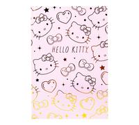 Sanrio Hello Kitty Rosa E Lamina D'Oro Hardcover Diario 87 Foderato Pagine