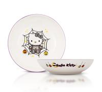 Sanrio Hello Kitty Skeleton Web Ciotola Da Pranzo In Ceramica Da 9 Pollici