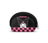 Sanrio Kuromi Chess-Portamonete Ovale Casual, Multicolore, 12 x 9 cm
