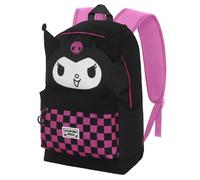 Sanrio Kuromi Chess-Zaino HS FAN 2.2, Nero, 31 x 44 cm, Capacità 24 L