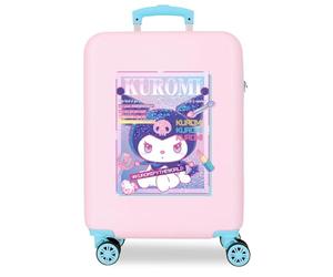 Sanrio Kuromi Current Mood Valigia da Cabina Rosa 38 x 55 x 20 cm Rigido 2 kg Chiusura a combinazione Laterale ABS 2 kg 34 L Bagagli a Mano