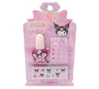 Sanrio - Kuromi Nail Color & Stickers 1 set
