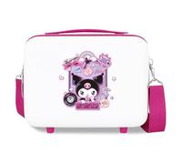Sanrio Kuromi Wonder Nececer Adattabile Bianco 29x21x15cm ABS rigido 9.1L 0.8kg