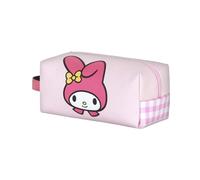 Sanrio My Melody Cute-Borsa da Toilette da Viaggio Brick PLUS, Rosa, 27 x 13 cm